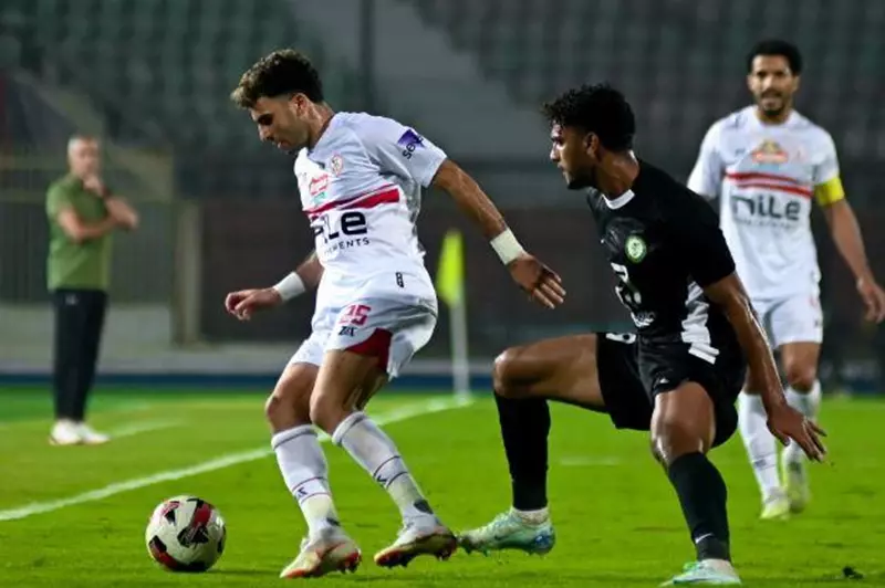 مباراة الزمالك والبنك الأهلي